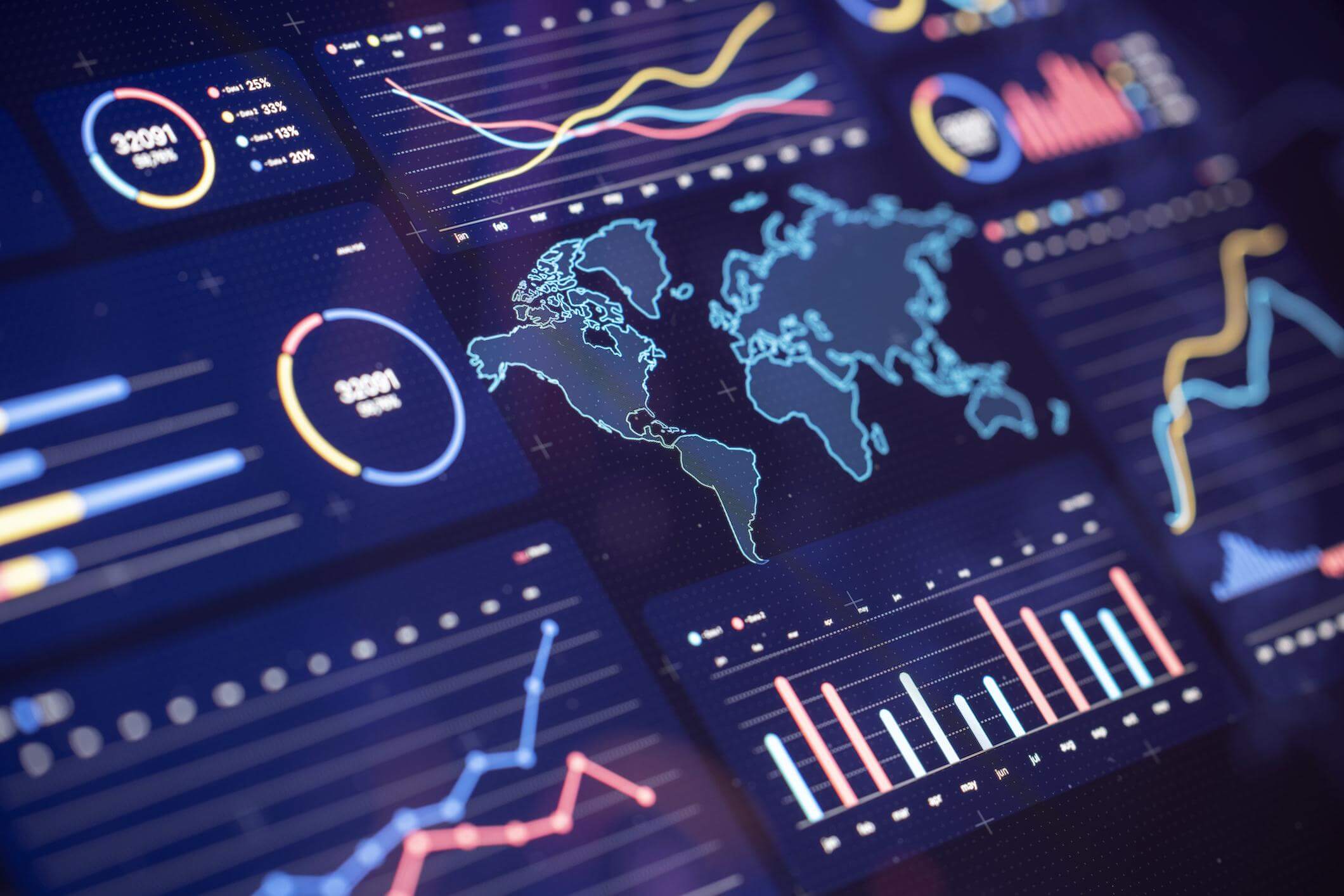 Data analytics dashboard